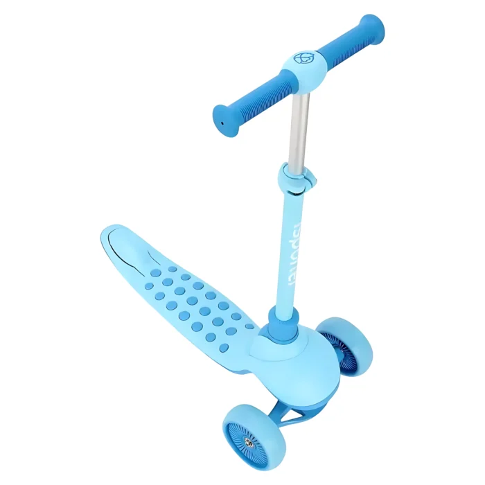 iSporter M5 Folding 3-Wheel Kick Scooter with Light-Up Wheels