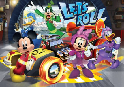 MICKEY 48X34 CM Educational PUZZLE 100
