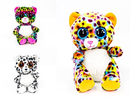 Animals with Glitter eyes 25cm
