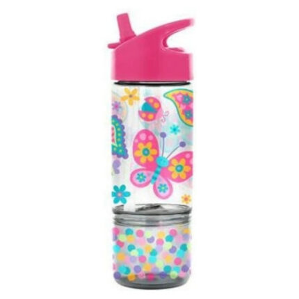 Stephen Joseph Sip And Snack Butterfly Water Bottle