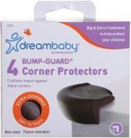 Dream Baby G1349 Bump Guard Corner Protectors 4 Pieces - Brown Table Protection