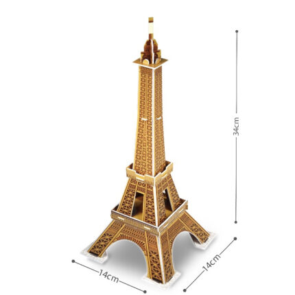 CubicFun Mini 3D Puzzle Eiffel Tower (20 pcs)
