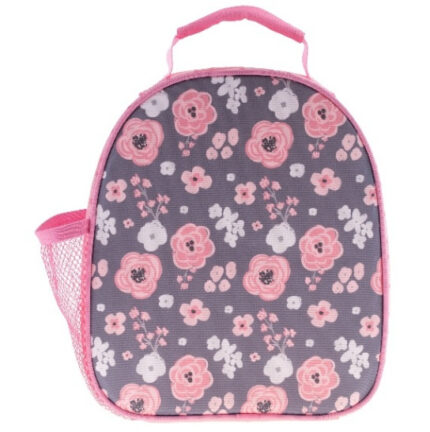 AOP Lunchbox Charcoal Flower