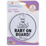 Dream Baby F239 Round Baby on Board Sticker