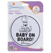 Dream Baby F239 Round Baby on Board Sticker