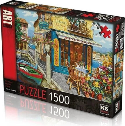 KS Games Ristorante Vecchia Urbino Puzzle - 1500 Pieces