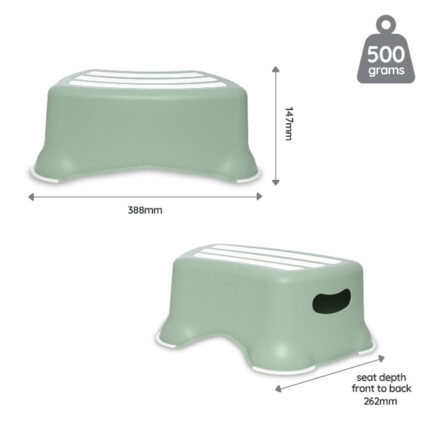 My Little Step Stool - Green Pastel