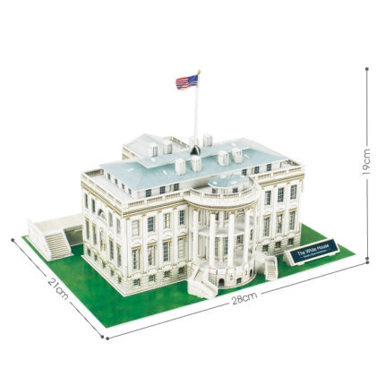 CubicFun C060H The White House 3D Puzzle 64 Pieces