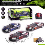 1:18 4 FUNC R/C CAR,3 COLOR MIX ,W/LIGHT,W/ CHARGER ,W.BX