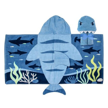 Stephen Joseph Hooded Towel Shark