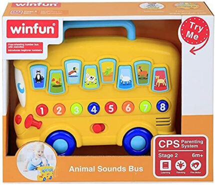 WinFun Animal Sounds Bus CPS Parenting System