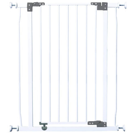 LIBERTY XTRA-TALL METAL SAFETY GATE - WHITE
(93CM TALL…........ FITS GAPS 75CM-81CM)