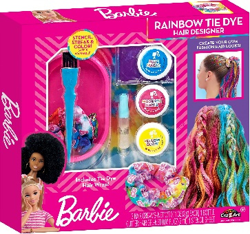 Barbie Rainbow Tie Dye Hair Designer
