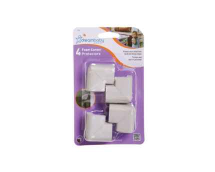 CLASSIC FOAM CORNER BUMPERS 4PK - GREY
