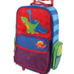 Stephen Joseph Classic Rolling Luggage 18 inch Dino