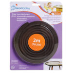 FOAM EDGE BUMPERS ROLL 2M - BROWN