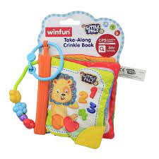 WinFun Take-Along Crinkle Book