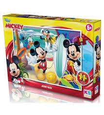 KS Puzzle Disney Junior Mickey Super Boost Puzzle 50 Pieces