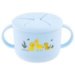 Stephen Joseph, Silicone Snack Cup, Snack Cups for Babies and Toddlers, ZOO Medium