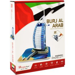 CubicFun C065H Burj Arab 3D Puzzle 44 Pieces