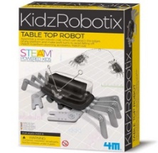 4M- Table Top Robot - DIY Robotics Stem Toys, Engineering Edge Detector Gift