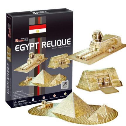 CubicFun C077H Egypt Relique 3D Puzzle 38 Pieces