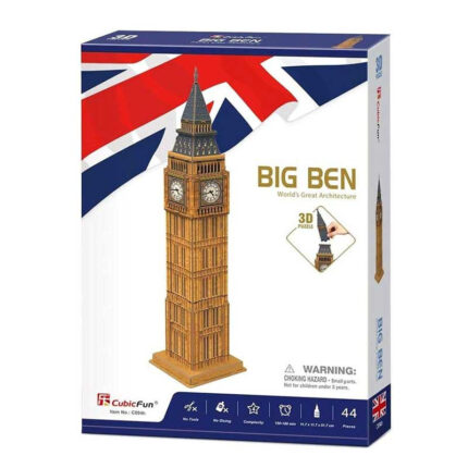 CubicFun Big Ben 3D C094H Puzzle 44 Pieces