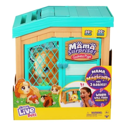 Little Live Pets Mama Surprise – Mama Guinea Pig & Hutch