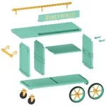 MGA's Miniverse Make It Mini Harry Potter Honeydukes Trolley – DIY Mini Playset, 50+ Pieces