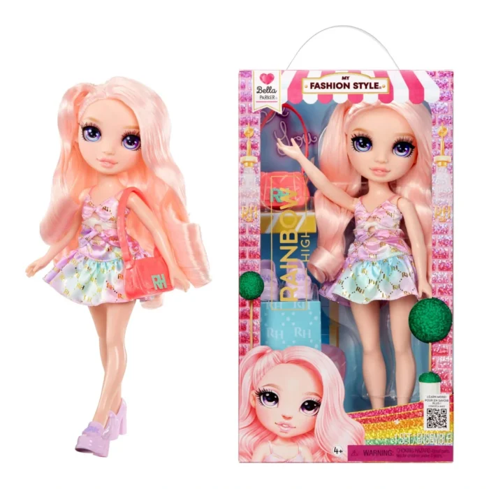 Rainbow High My Fashion Style Bella – 11" Pink Fashion Doll 1 Rainbow High My Fashion Style Bella – 11" Pink Fashion Doll