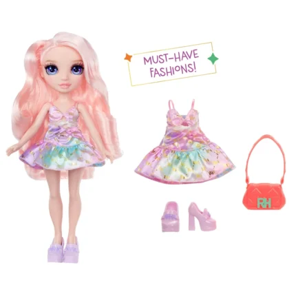 Rainbow High My Fashion Style Bella – 11" Pink Fashion Doll