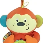 Winfun Cheeky Chimp Rattle with Rings