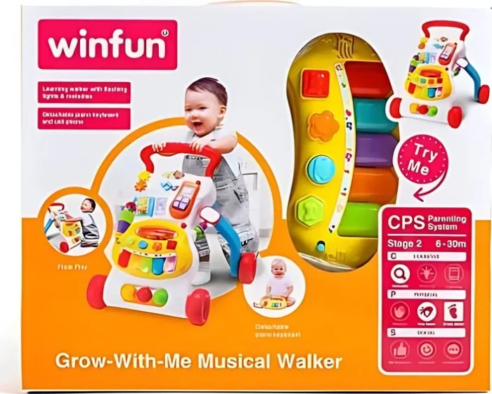 Winfun Grow-With-Me Musical Walker Winfun Grow-With-Me Musical Walker