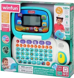 Winfun Let's Learn Bilingual Laptop (English - French)
