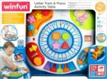 Winfun Letter Train & Piano Activity Table