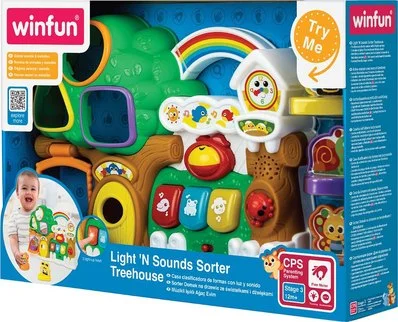 Winfun Light 'N Sounds Sorter Treehouse