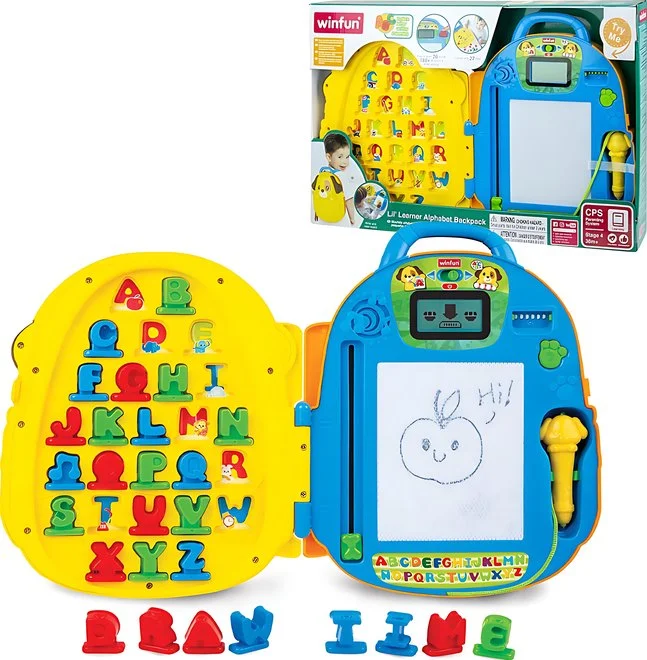 Winfun Lil' Learner Alphabet Backpack Winfun Lil' Learner Alphabet Backpack