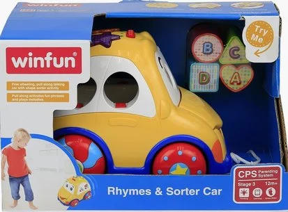 Winfun Rhymes & Sorter Car