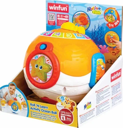 Winfun Roll 'N Learn Activity Ocean Ball
