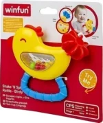 Winfun Shake 'N Spin Rattle - Birdy