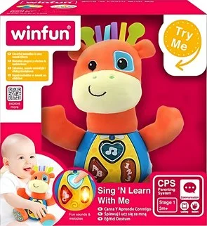 Winfun Sing 'N Learn With Me - Patch the Giraffe