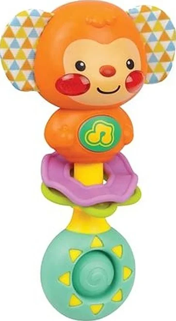 Winfun Sing-With-Me Rattle - Monkey