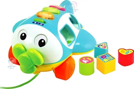 Winfun Sort 'N Learn Pull Along Plane