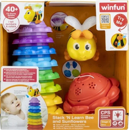 Winfun Stack 'N Learn Bee and Sunflowers