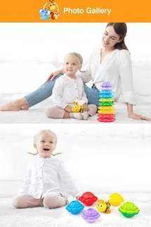 Winfun Stack 'N Learn Bee and Sunflowers