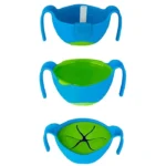 b.box Bowl + Straw with Snack Insert