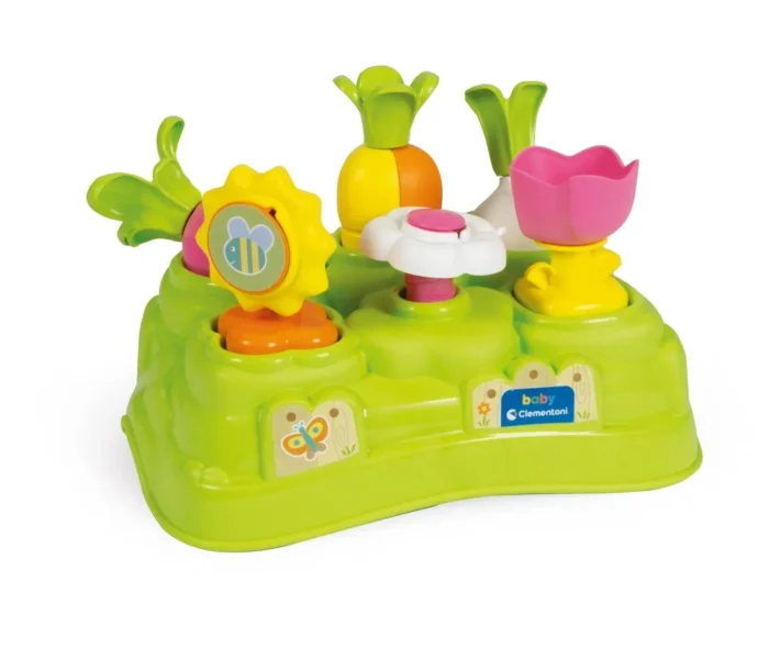Baby Clementoni Baby Garden – Shape Sorting Activity Garden (10–36 Months)
