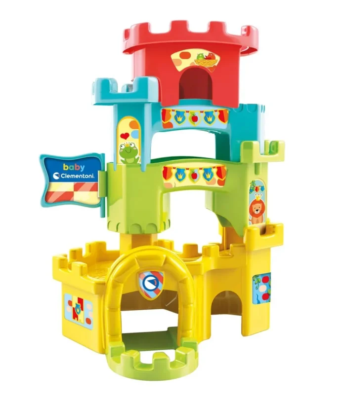 Baby Clementoni Ball Drop Castle – Marble Run Activity Toy for Toddlers (10–36 Months)