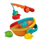 Baby Clementoni Colour Fishing Game – Magnetic Fishing Bath & Play Toy (12–36 Months)
