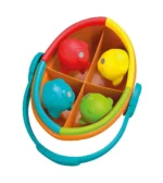 Baby Clementoni Colour Fishing Game – Magnetic Fishing Bath & Play Toy (12–36 Months)